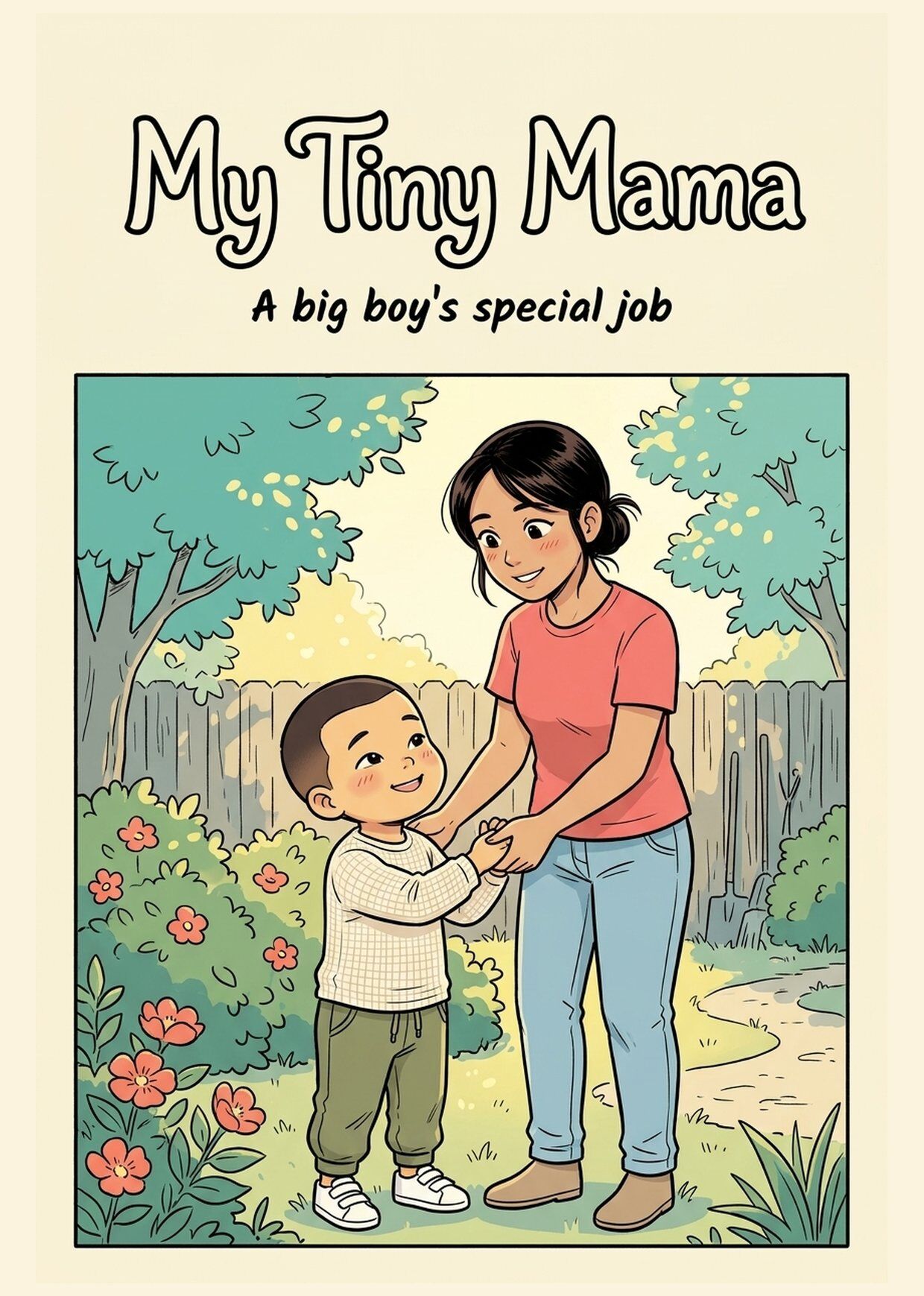 Sample comic page 1 — — page 1 — title —